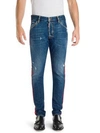 DSQUARED2 Classic Kenny Skinny-Fit Distressed Jeans