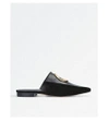 NEOUS Phaius leather and suede pointed flats