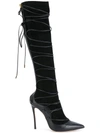 DSQUARED2 KNEE HIGH RIRI BOOTS,W17I501138012358475