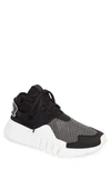 Y-3 Men's Ayero Leather & Mesh Sneaker In White/ Black