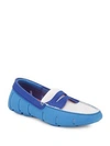 SWIMS Moc Toe Penny Loafers,0400094015286