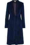 REBECCA VALLANCE BAVA HERRINGBONE LLAMA AND WOOL-BLEND COAT