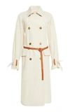 TORY BURCH MARIELLE BELTED TRENCH COAT,45645MO
