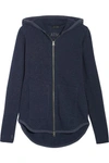 ATM ANTHONY THOMAS MELILLO FRENCH COTTON-BLEND TERRY HOODED TOP