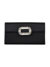 ROGER VIVIER SATIN CLUTCH,RBWAMCD0200 RS0B999