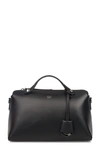 FENDI BLACK BY THE WAY SMALL LEATHER TOP HANDLE BAG,8BL124 1D5 F0GXN