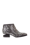 ALEXANDER WANG KORI STUDDED LEATHER ANKLE BOOTS,8427567