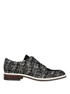 LANVIN DERBY SHOES,FW-FSHY06-TWVE-A17 BLACK AND WHITE