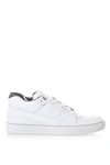 LANVIN LEATHER MID-TOP trainers,8427095