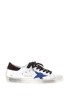 GOLDEN GOOSE SUPERSTAR SUEDE & LEATHER trainers,8427680
