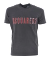 DSQUARED2 LOGO PRINTED T-SHIRT,S71GD0584 S22427-814