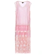 BURBERRY EMBROIDERED TULLE DRESS,P00293174