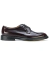 Doucal's Classic Lace-up Shoes In Burgundy