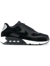 Nike Air Max 90 Premium "rebel Skulls" Sneakers In Black