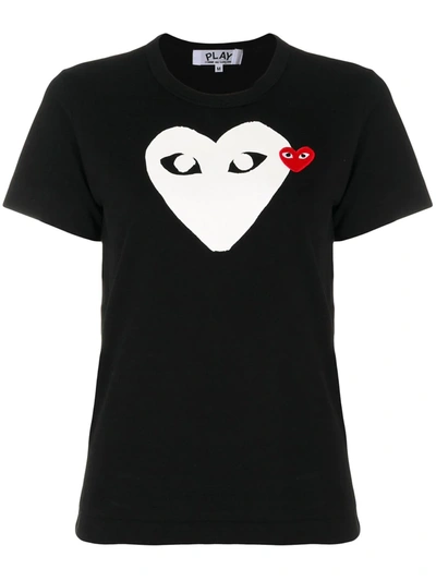 COMME DES GARÇONS PLAY LOGO PRINT T-SHIRT,P1T11512358978