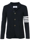 THOM BROWNE RIBBED-KNIT BLAZER,MKJ015A0001412372724