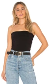 Susana Monaco Strapless Tube Top In Black