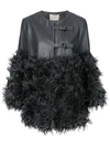 DOROTHEE SCHUMACHER fur panelled coat,64650112382329