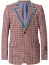 GUCCI HERITAGE HOUNDSTOOTH WOOL JACKET,484575Z403G12342446