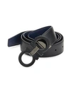 FERRAGAMO Polished Leather Belt