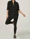925 Fit Wild West Button Down Shirt In Black In Black