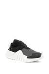 Y-3 Men's Ayero Leather & Mesh Sneaker In Ftwwht-cblackbianco