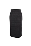 N°21 PENCIL SKIRT,17IN2MC022.3076 0151 QUADRO