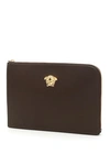 VERSACE LEATHER PALAZZO DOCUMENT HOLDER,DL26137 DGOV2 K2FOH