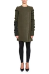 RICK OWENS WOOL CLOTH COAT,8448489