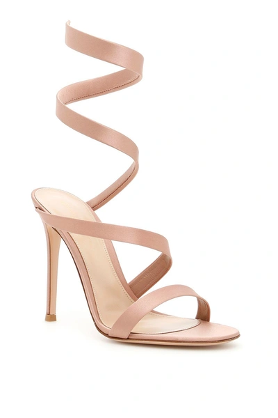 Gianvito Rossi Neutral Opera Sandal