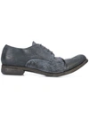 A DICIANNOVEVENTITRE DISTRESSED DERBY SHOES,033NFWB12388969