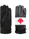 DSQUARED2 maple leaf gloves,W17GL400218912402338