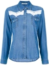 MARTHA MEDEIROS MICA DENIM SHIRT,CA00003512196175