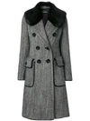 DOLCE & GABBANA DOUBLE BREASTED COAT,F0S95TFM3CQ12398838
