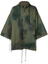 TOOGOOD TOOGOOD THE EXPLORER CAMOUFLAGE COAT - GREEN,EXPLORERCOATCAMO12377545