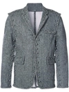 THOM BROWNE assembled 220 button modular blazer,MJR053A0264512372722