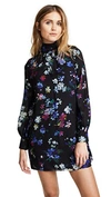 MILLY PAINTED FLORAL SHERI DRESS
