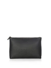 BURBERRY Duncan Zip Leather Pouch