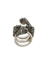 GUCCI Embellished metal ring,401983I486812379402