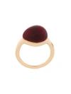 POMELLATO 9KT YELLOW GOLD ROUGE PASSION SYNTHETIC RUBY RING,AB3019SR12346162