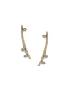 MARIA BLACK diamond cut Ciara earrings (pair),150108PAIR12330225