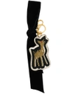 MIU MIU 小鹿造型吊饰钥匙圈,5TL2152BKT12153907