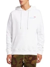 OFF-WHITE Shock Waves Tropical Cotton Hoodie