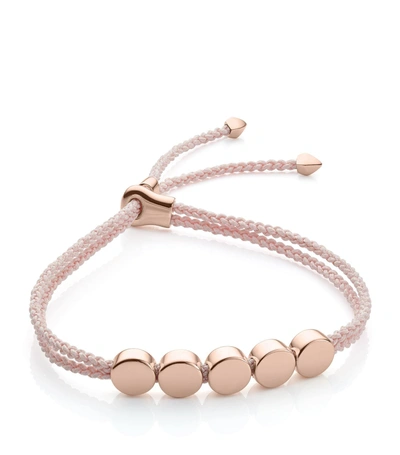 Monica Vinader Engravable Linear Bead Friendship Bracelet In Harrods