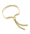 Monica Vinader Engravable Fiji Friendship Bracelet In Gold
