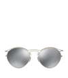 Dior Women's Mirrored Round Sunglasses, 53mm In Light Gold