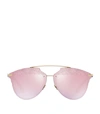 DIOR REFLECTED PRISM EFFECT SUNGLASSES,P000000000005477252