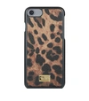 DOLCE & GABBANA GRAINED LEATHER IPHONE 7 CASE,P000000000005482880