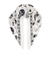 ALEXANDER MCQUEEN ROMANTIC WEEDS SCARF,P000000000005628583