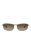 RAY BAN BRUSHED ALUMINIUM SUNGLASSES,P000000000004616165